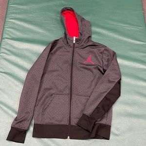 Jordan full zip hoodie
